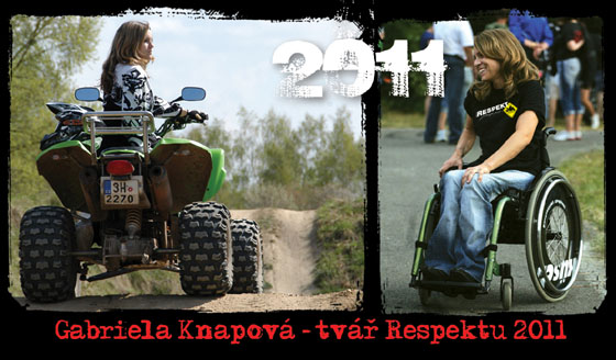 Gabriela Knapová - tvář Respektu 2011