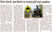 Den všech, pro které se stal motocykl osudem