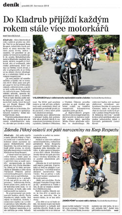 Do Kladrub přijíždí každým rokem stále více motorkářů